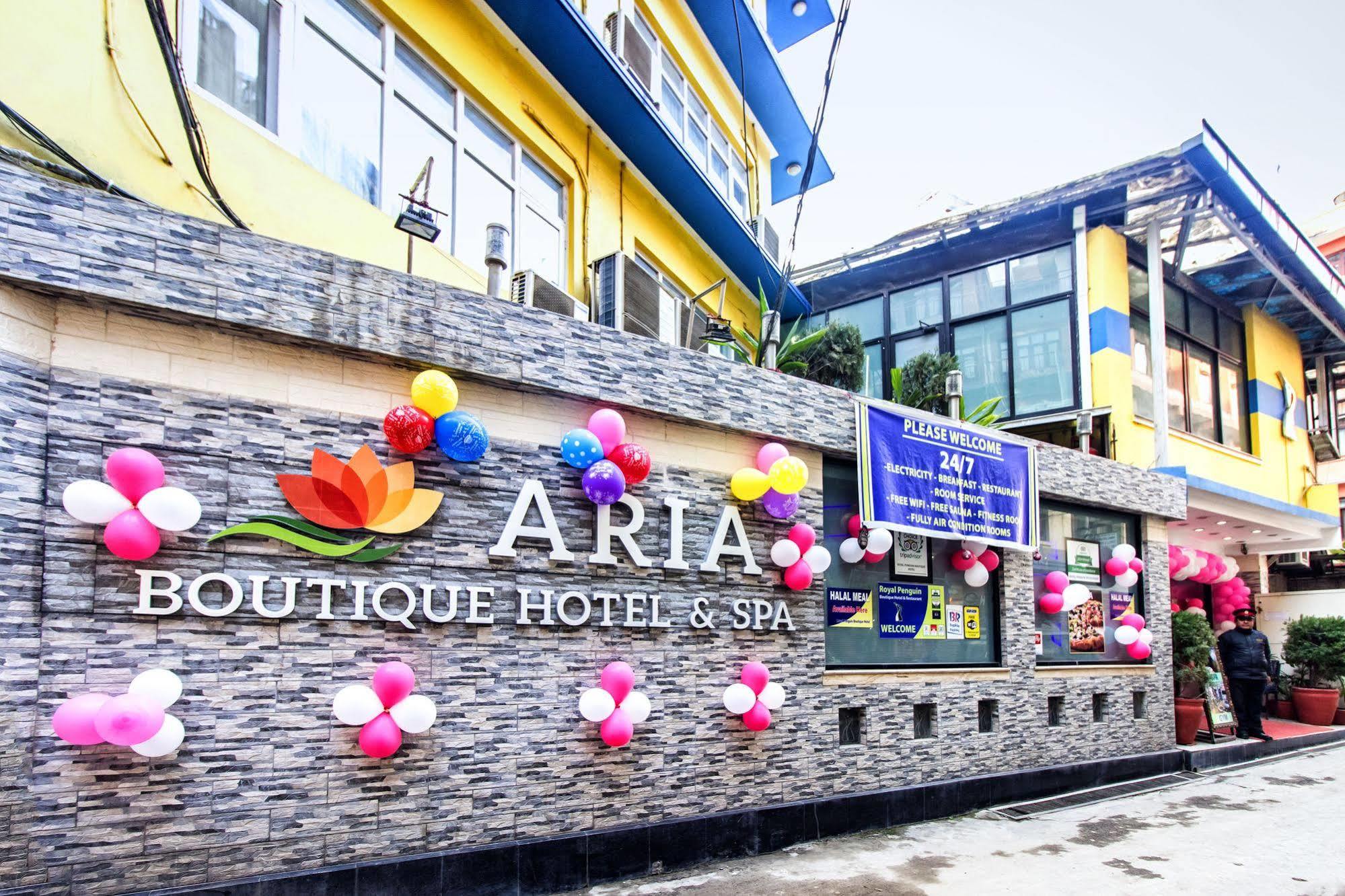 Aria Boutique Hotel & Spa Kathmandu Exterior photo